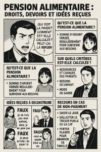 Pension alimentaire : vos droits, vos devoirs et les idées reçues